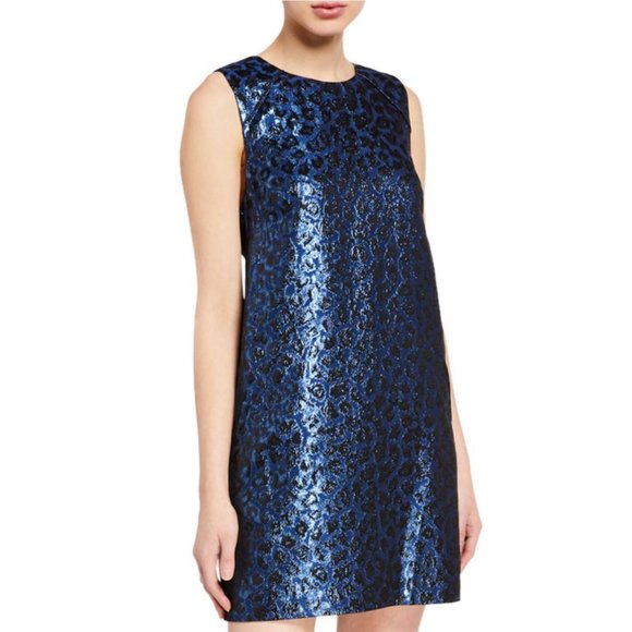 Tanya Taylor Tracy Mini Blue Dress 6 - Picture 1 of 7